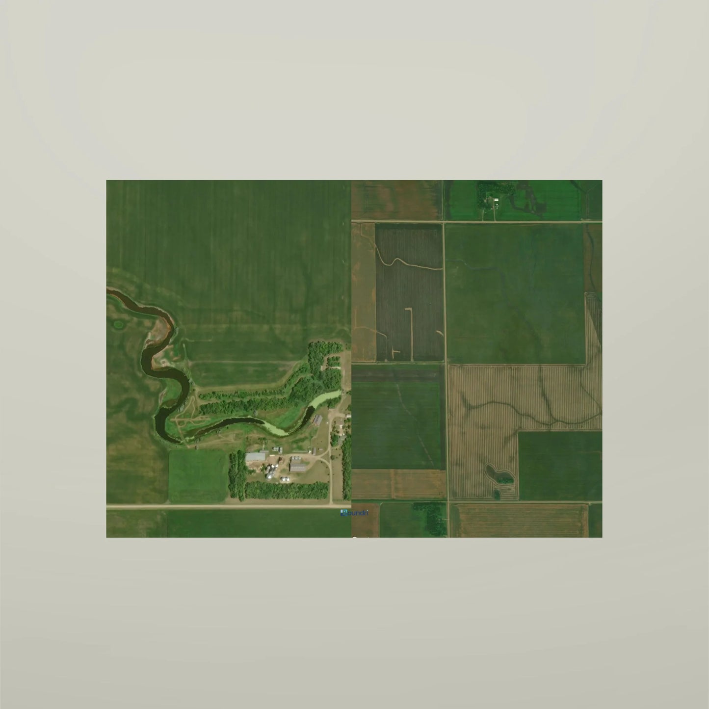 Dual Custom Map Play Rug