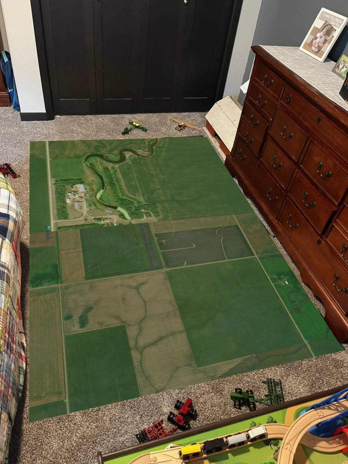 2d Map Rug Dual Custom Map Play Rug – Boundri