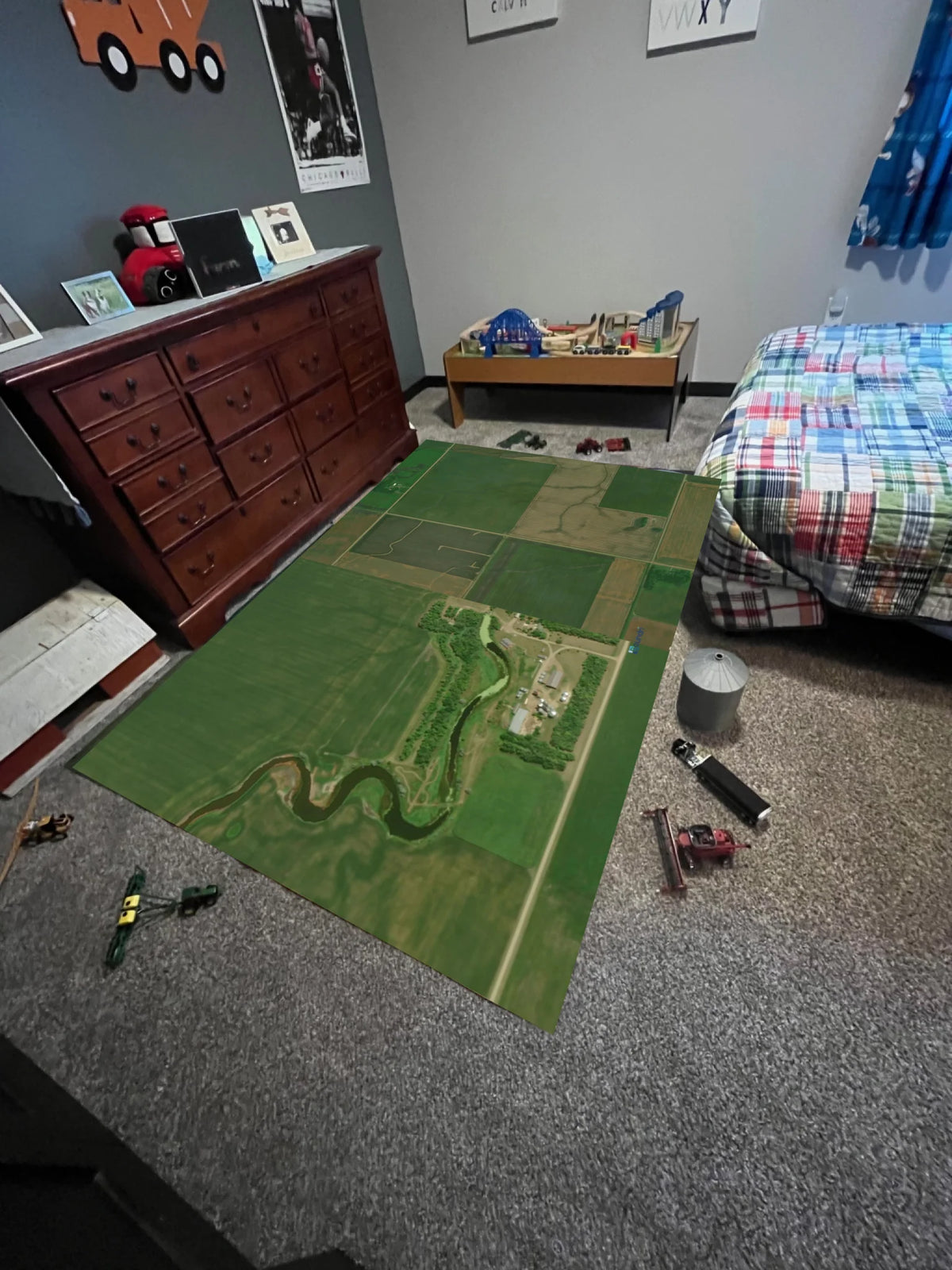2d Map Rug Dual Custom Map Play Rug – Boundri
