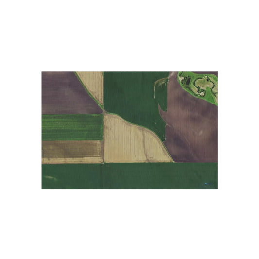 Farm Toy Play Rug - Nebraska Farmland